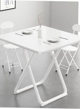 Foldable Square table family dining table and chair combinat