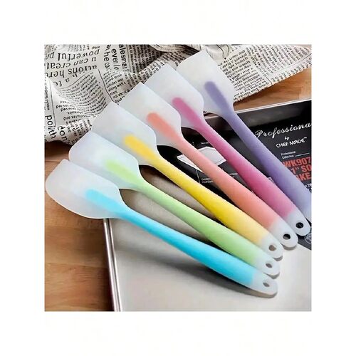 1/2/3/4/6pcs,Mini Silicone Spatula, High Temperature Resista