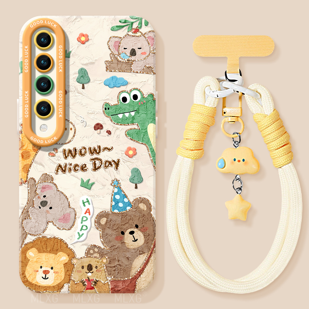 油画动物园适用小米10硅胶手机壳MI10s软壳新款10pro高级