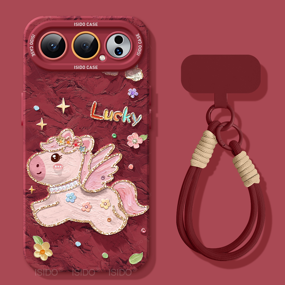 适用荣耀500手机壳卡通