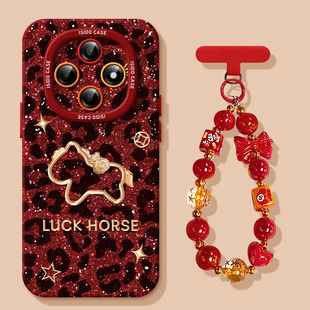镂空小马适用oppoa6pro红色手机壳2026新年新款A6马年A5软硅胶a97保护a95全包opop卡通93本命年92s保护套外壳