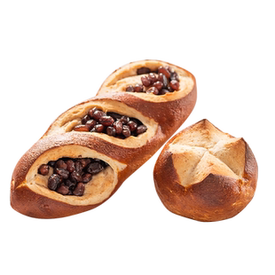 低零0脂肪全麦红豆棒碱水面包球结无糖精代早餐健身粗粮轻零食品