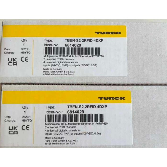 Turck 图尔克分线盒 TBEN-S2-2RFID-4DXP TBEN-L5-4RFID-8DXP L4