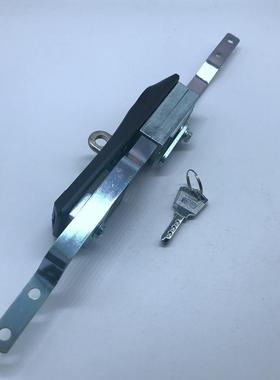 MS828-3三点挂锁黑色连杆锁，电柜门锁，配电箱门锁，机箱机柜锁