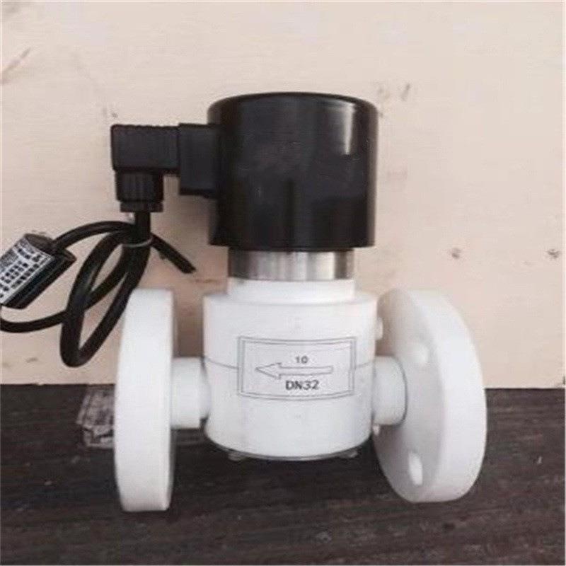 EAST塑料王PP铁氟龙PTFE电磁阀ZCF-2-4-6-8-10-15-20-25-32-40-50