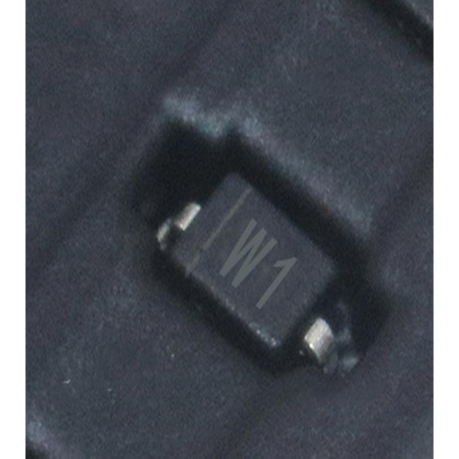 0805稳压二极管BZT52C2V7S 丝印W1 SOD-323 2.7V （100只）