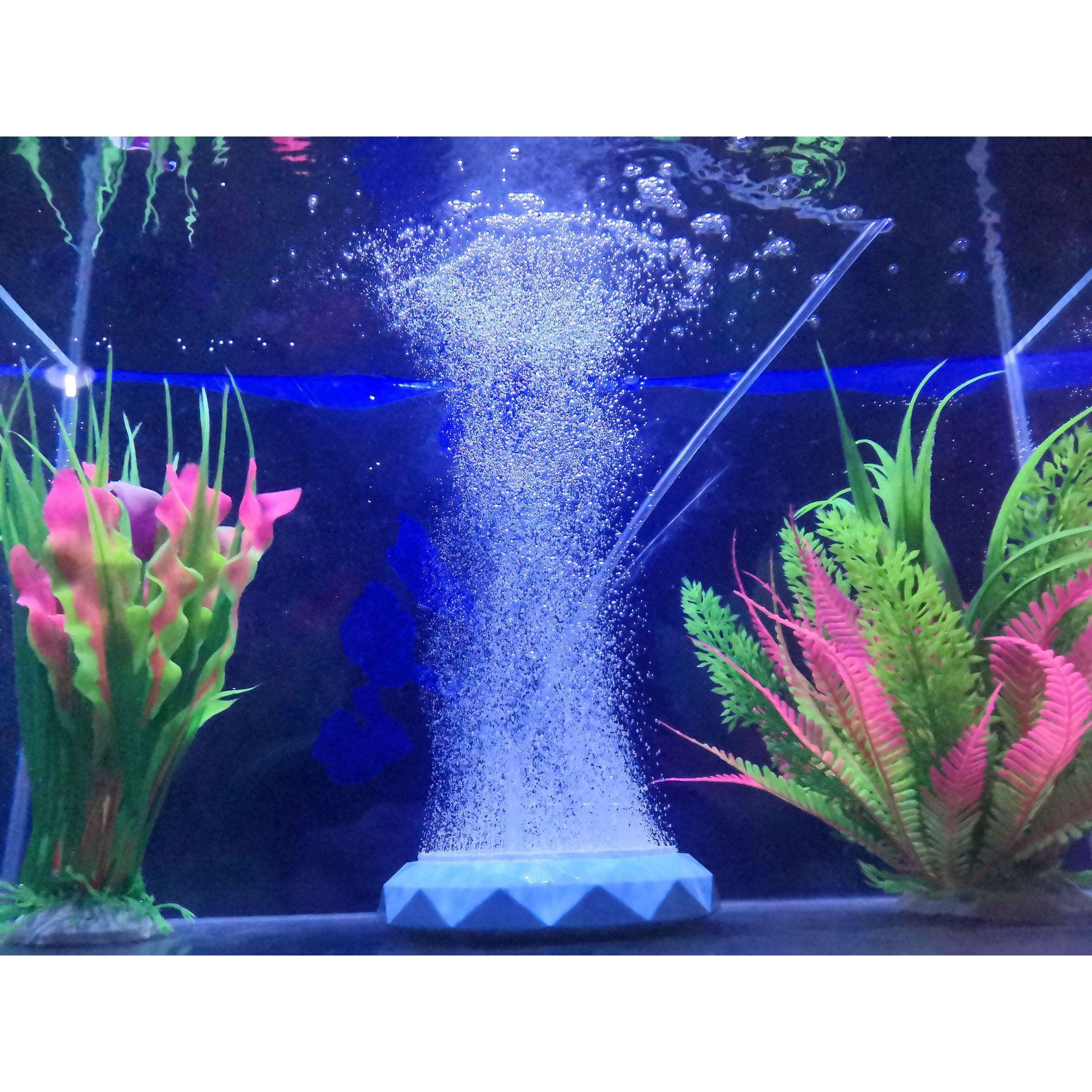 低压纳米气泡石鱼缸用空气细化器气盘石鱼缸增氧气泡石气盘石面包