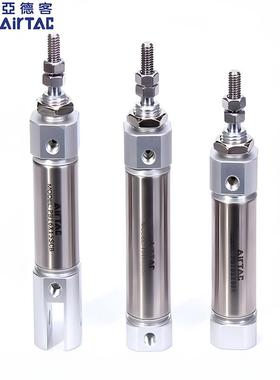 亚德客小型迷你笔型气缸PB12X5X10X15X20*25X30*50*75X100*150SU