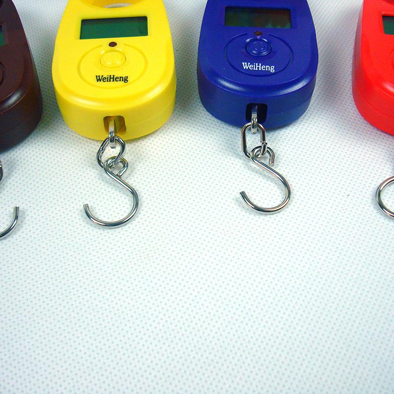 威衡迷你秤便携式防骗利器电子秤 迷你家用高精度15KG手提秤