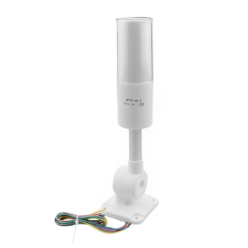 可折叠一体三色警示灯设备LED机床信号指示灯24v