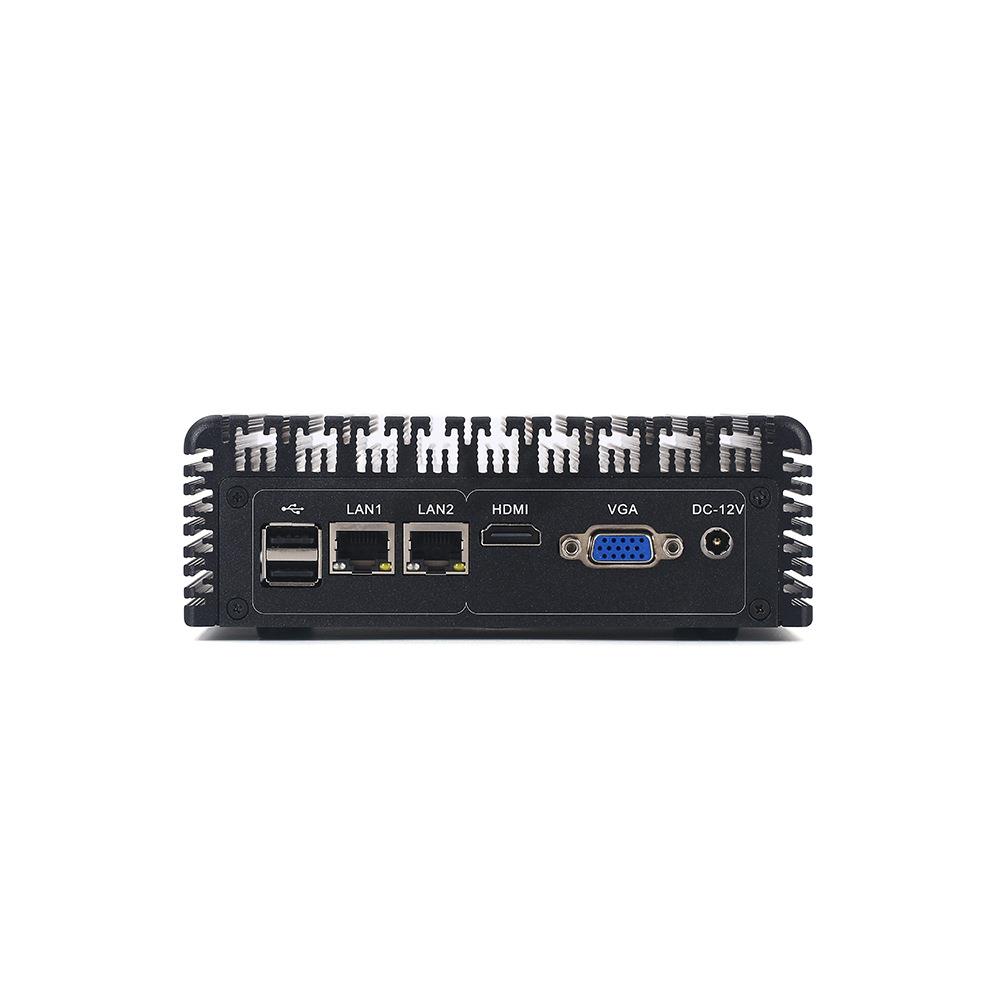 嵌入式工业电脑N100 i3-5005U无风扇迷你工业计算机一体迷你电脑