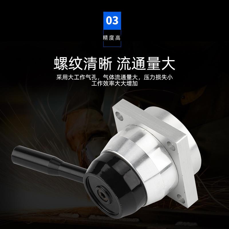 K34R6-8手转阀三位四通手转阀手动换向气阀开关阀气动元件