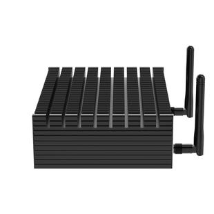 12代迷你主机I7 1255u无风扇Mini电脑工业软路由双网口四显工控机