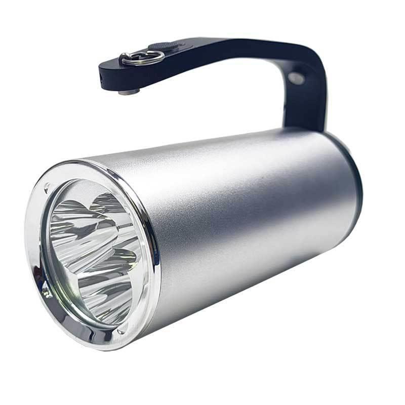 手提式强光LED探照灯多用途手电筒铝合金拒水手提灯