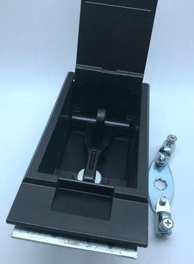 MS888-1带锁芯黑色面板锁，箱变锁，箱式变电站锁，美变配电箱锁