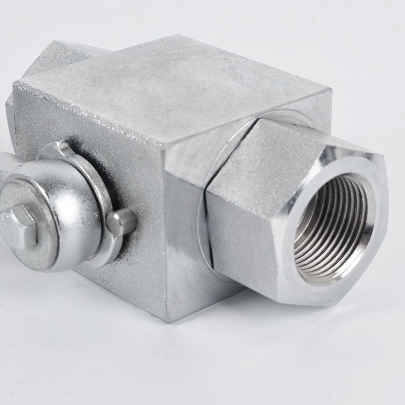 液压高压球阀YJZQ系列公制外螺纹连接油管焊钢管开关阀门工业级