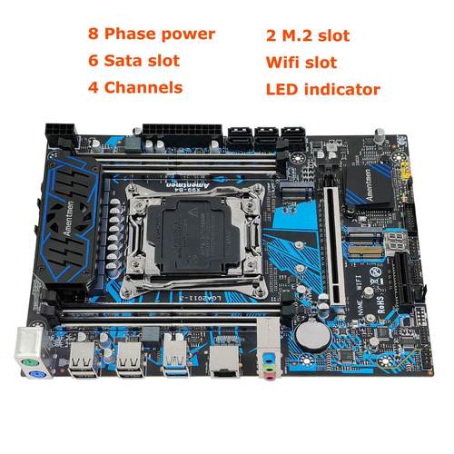 X99 B4 with 2680V3 2*8G 2133 DDR4 ram Motherboard Sets