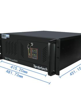 天迪工控酷睿4710i(7028录音服务器计算机电脑主机12PCI4U工控机