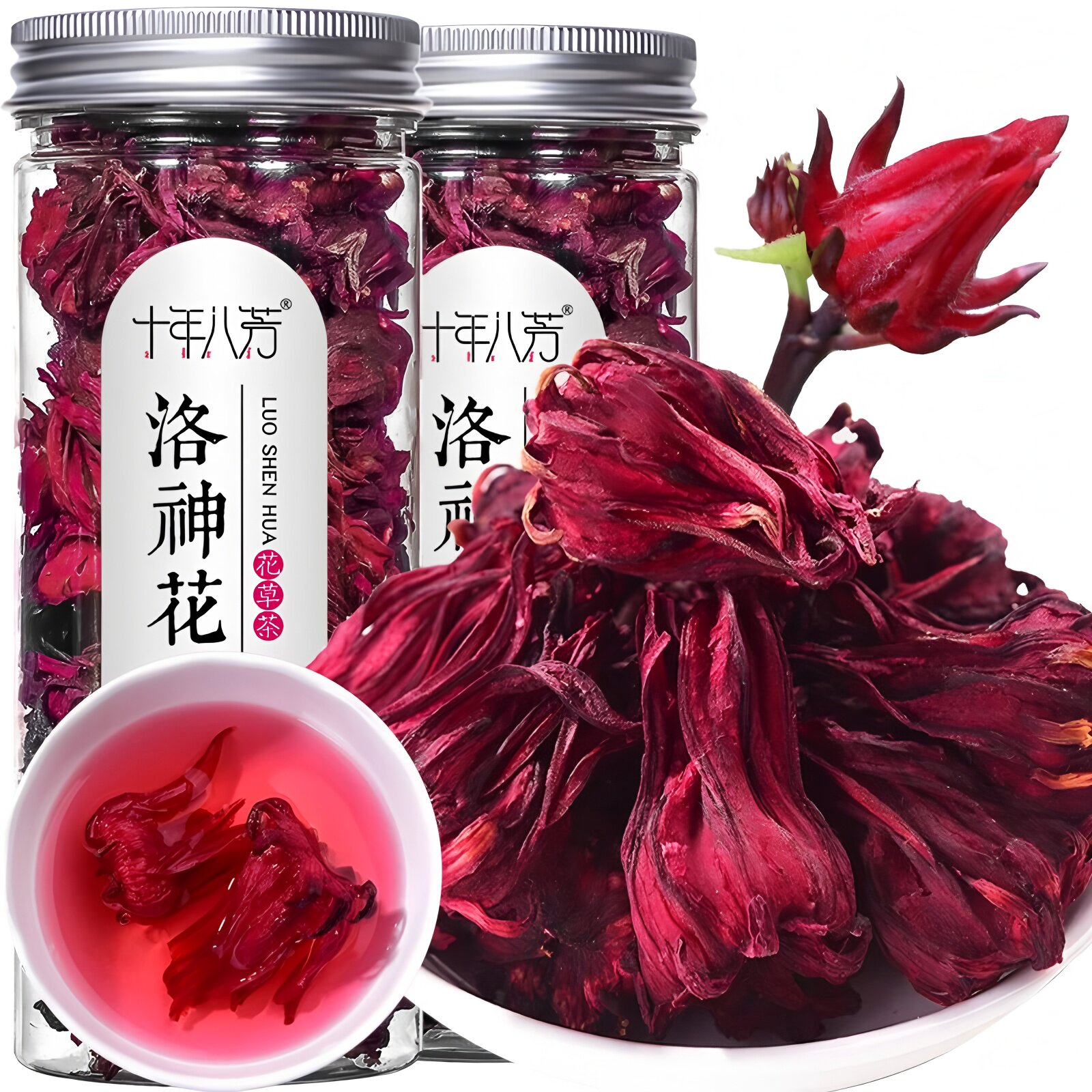 洛神花茶玫瑰茄干整朵酵素酸甜