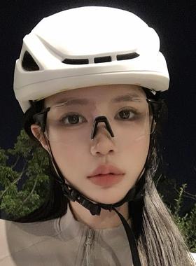 黑框日夜两用护目镜变色骑行眼镜运动户外女大框自行车防风防尘男