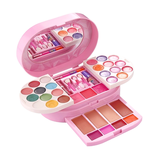 儿童化妆品玩具无毒套装女孩化妆盒过家家玩具女童公主彩妆盒小孩