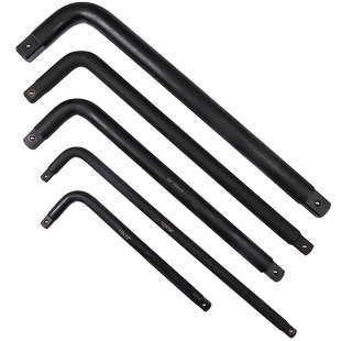 重型套筒弯杆 工业级L型1寸扳杆1/2大飞加强7字3/4加长杆加力扳手