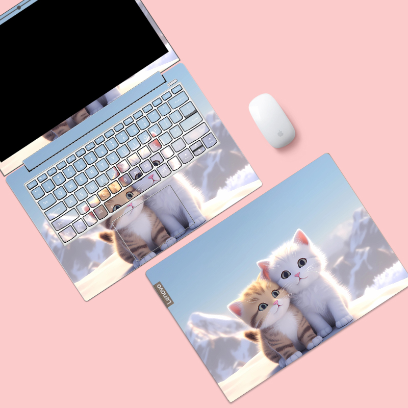 笔记本电脑贴纸适用于联想雷神ROG苹果小米惠普华为戴尔华硕贴膜