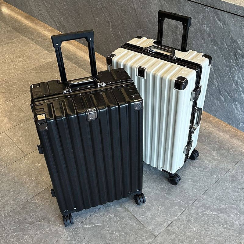 新款铝框行李箱女时尚耐用28拉杆箱男大容量26寸24旅行密码皮箱子