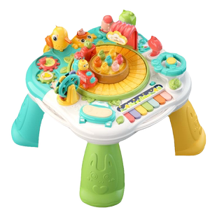 宝宝游戏桌婴幼儿多功能儿童忙碌早教学习桌益智婴儿玩具0一1一岁