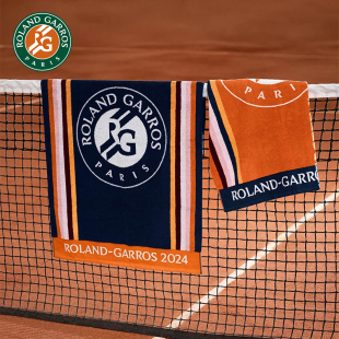【官方进口】罗兰加洛斯法网官方赛事正品历年球员同款网球毛巾