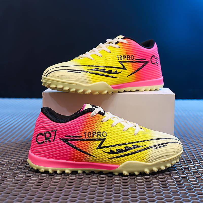 2025秋季新款儿童足球鞋男女小学生TF碎钉中大童初中生比赛训练鞋