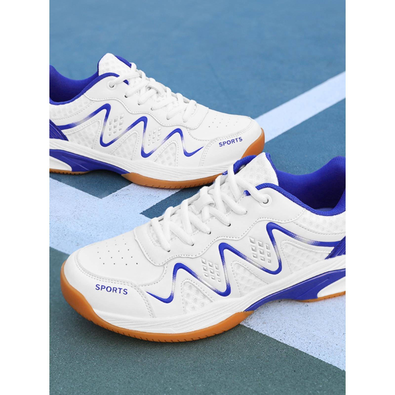 外贸出口专业排球鞋网面男女款大码减震训练比赛打手球鞋子大码47