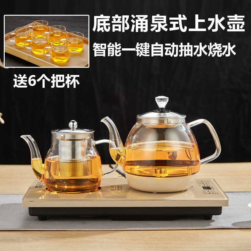 中国用全玻璃底部上水烧水自动上水壶电热水壶家壶智能抽水式茶炉|ruв категории кухонные приборы, электрический чайник - от Buy2taobao.com для оказания профессиональной услуги покупки агента Taobao
