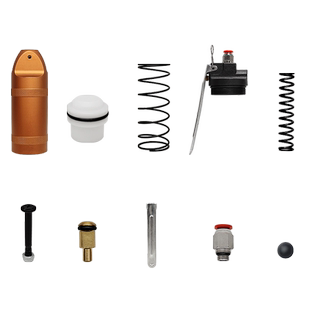 气动剪刀配件活塞密封圈刀头弹簧螺丝压板开关阀铜柱胶球气管接头