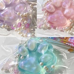 网红减压玩具猫爪高颜值捏捏猫爪捏捏乐植绒超软解压神器慢回弹