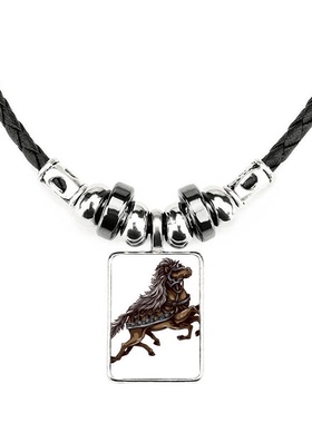 动物艺术纹理饰品合金吊坠