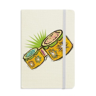 手绘乐器墨西哥插图硬质笔记本办公记事本子学生用定制书写定做装