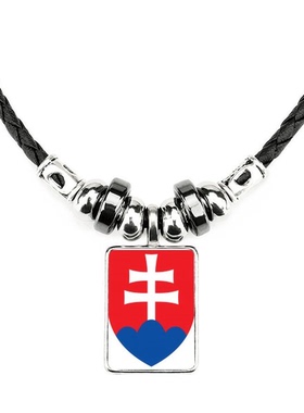 斯洛伐克欧洲国徽手工饰品吊坠