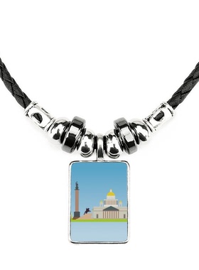 俄罗斯标志饰品合金吊坠