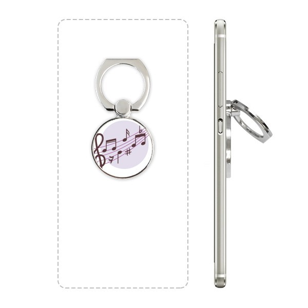 紫底圆形飘扬音乐乐章手机支架指环多功能黏贴懒人桌面支撑礼品定,3C数码配件,手机支架/手机座,淘宝优惠券,粉丝福利购,淘宝优惠卷