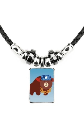 俄罗斯标志纹样饰品合金吊坠