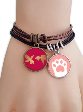 日本猫咪礼品原创设计风手链