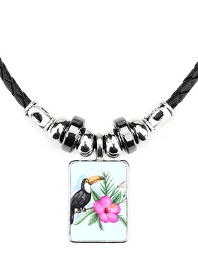 植物饰品合金吊坠