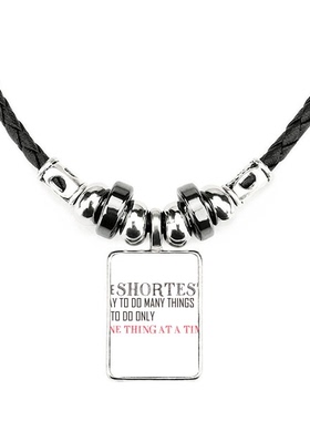 励志饰品合金吊坠