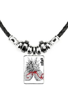 时尚风水果手绘饰品合金吊坠