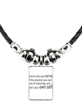 励志饰品合金吊坠