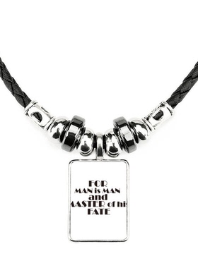 励志饰品合金吊坠