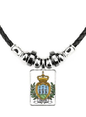 欧洲国徽手工项链饰品吊坠