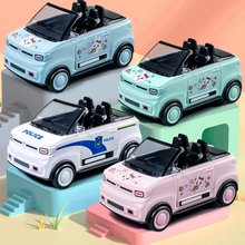 迷你小汽车宝宝惯性回力可开门儿童仿真玩具车男孩2-3-4岁小女孩1