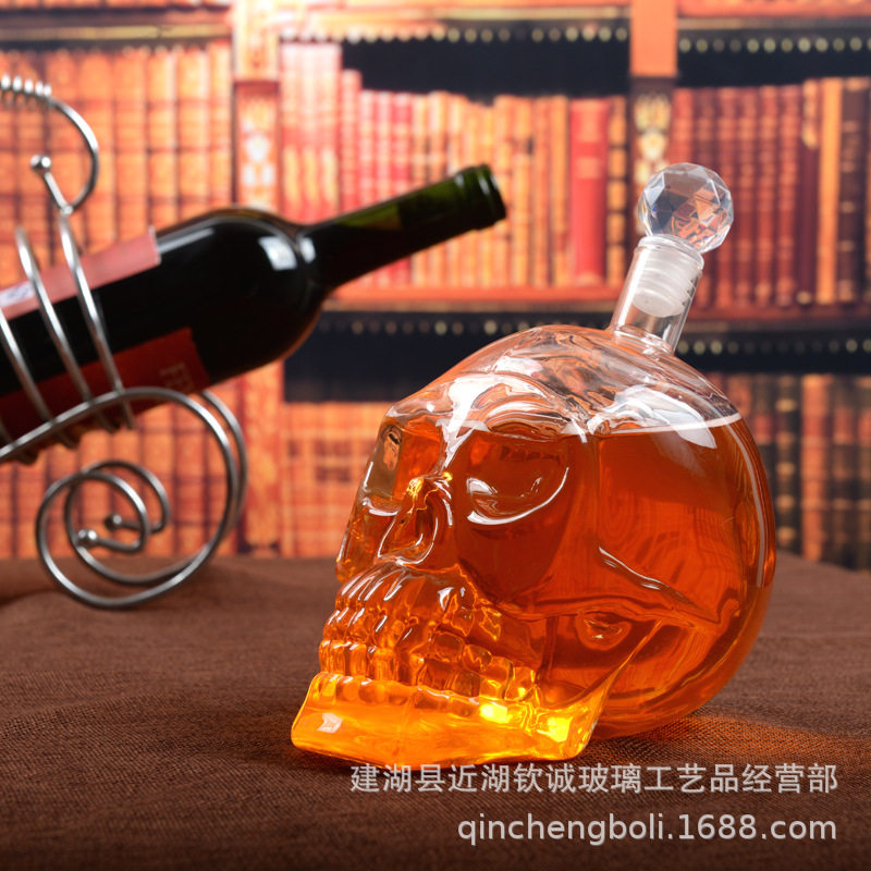 蛇年纯手工高硼硅玻璃骷
